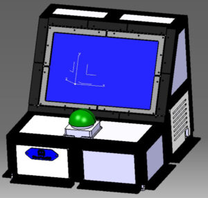 CAD konstruktion der one button gamestaion des GDV Regensburg